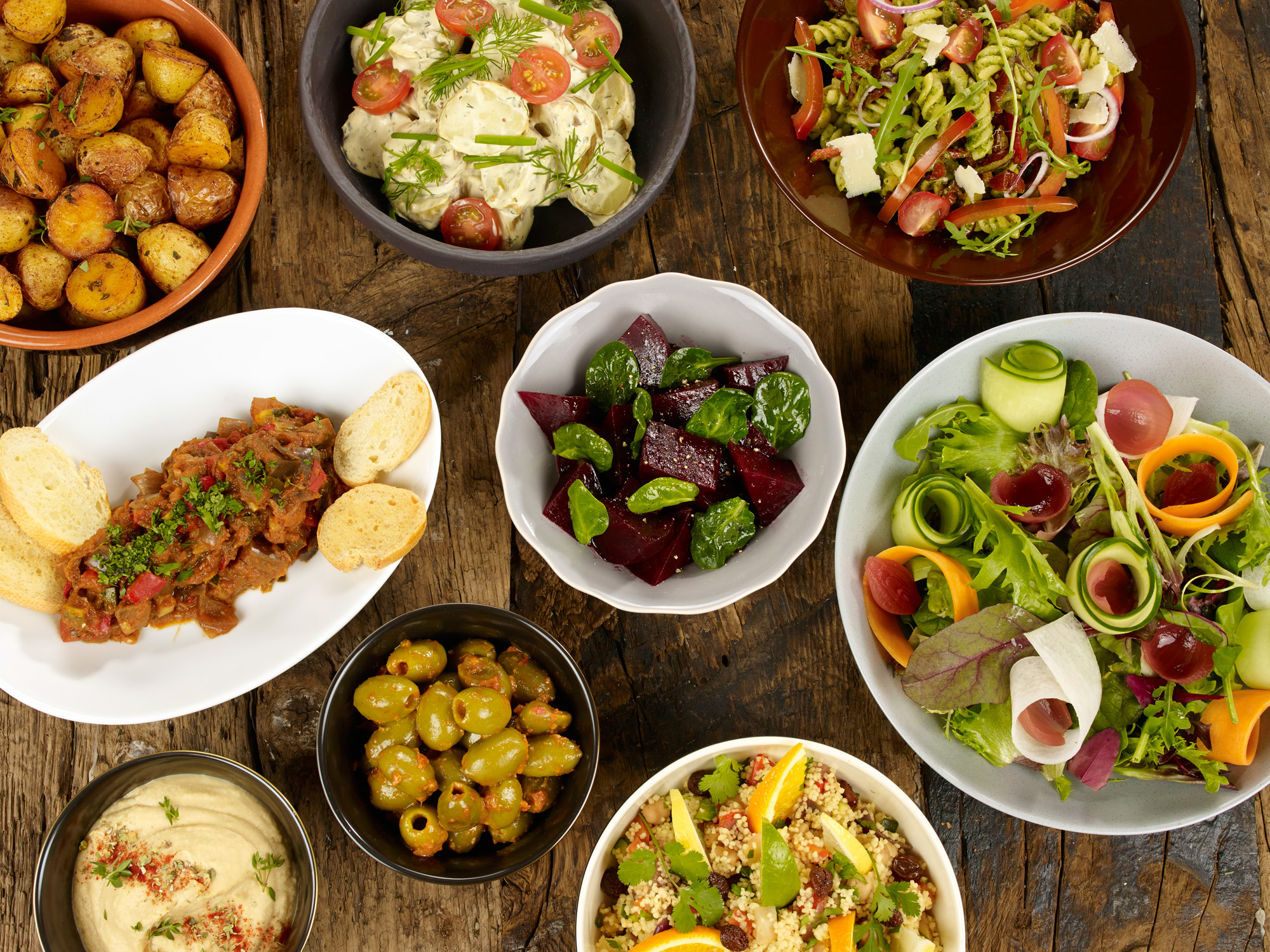 Vegan tapas, kan leveres frem til 15/1
