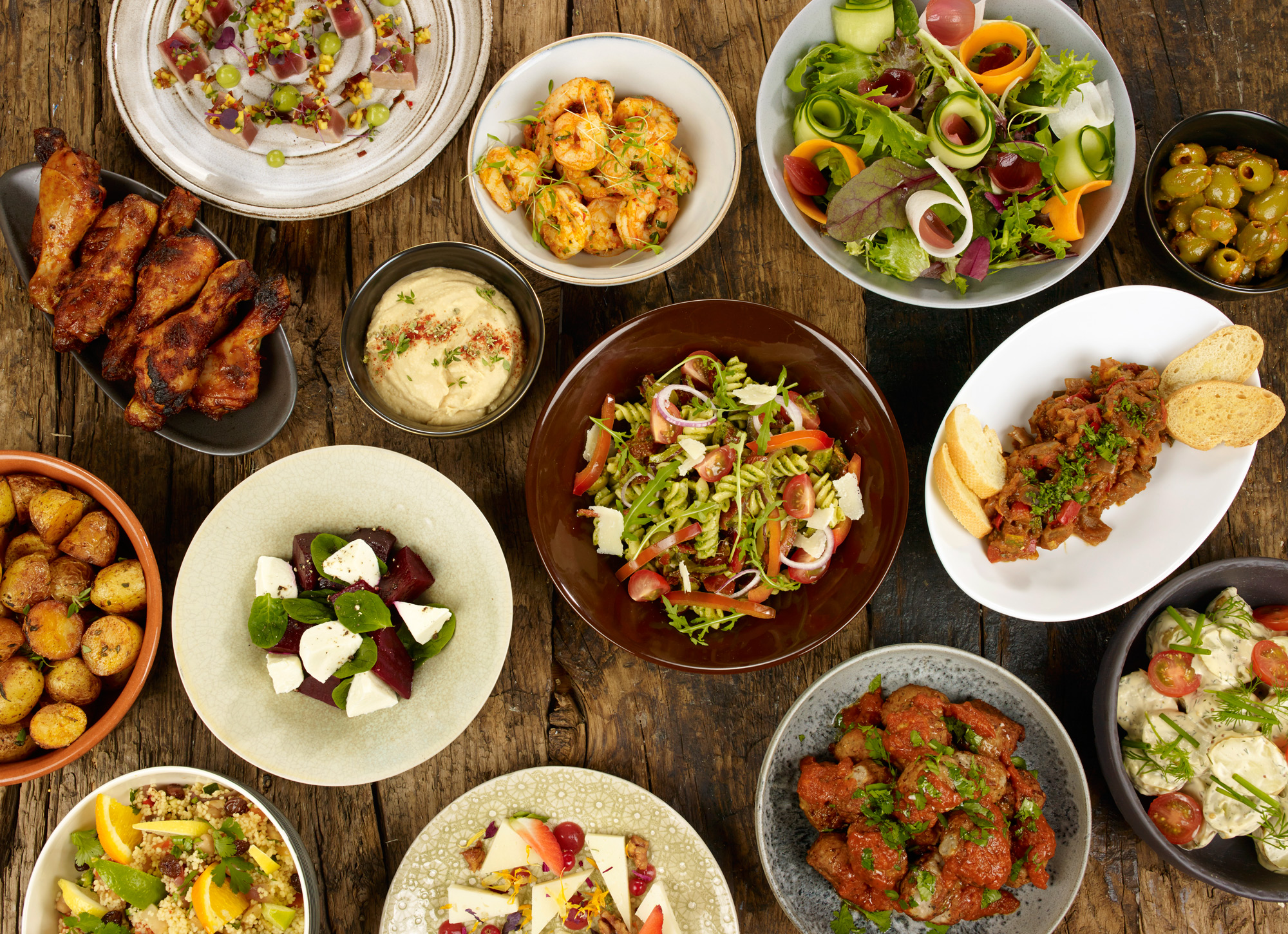Vr anbefalte tapasbuffet, kan leveres frem til 15/1