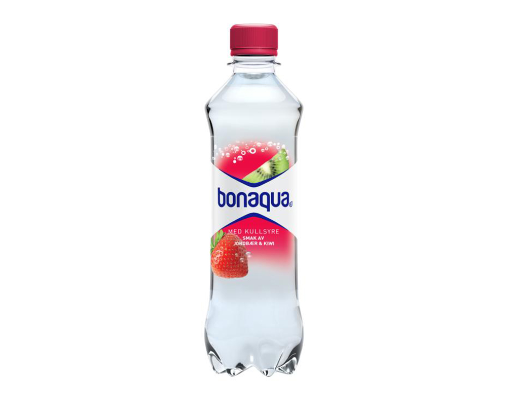 Bonaqua Strawberry & Kiwi med kullsyre 0,4l