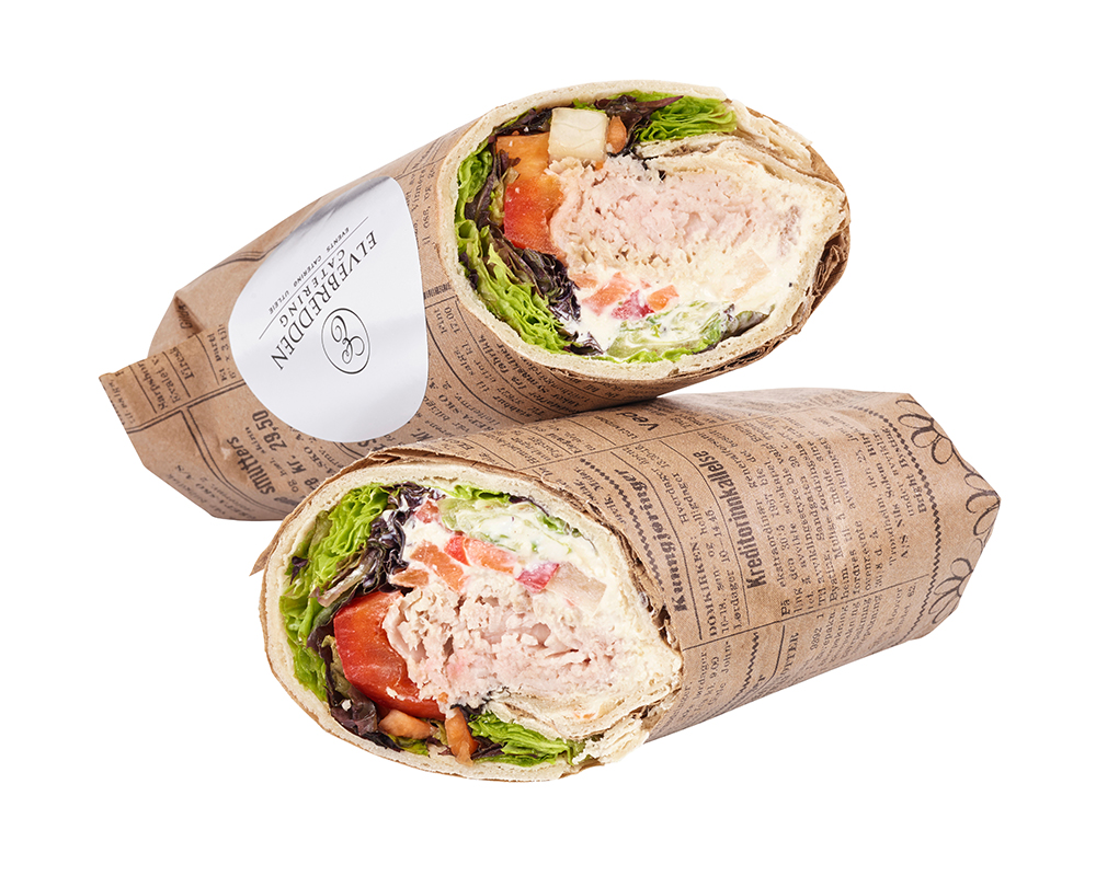 Wrap med kalkunbryst