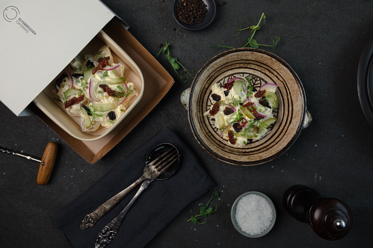 Vegan potetsalat
