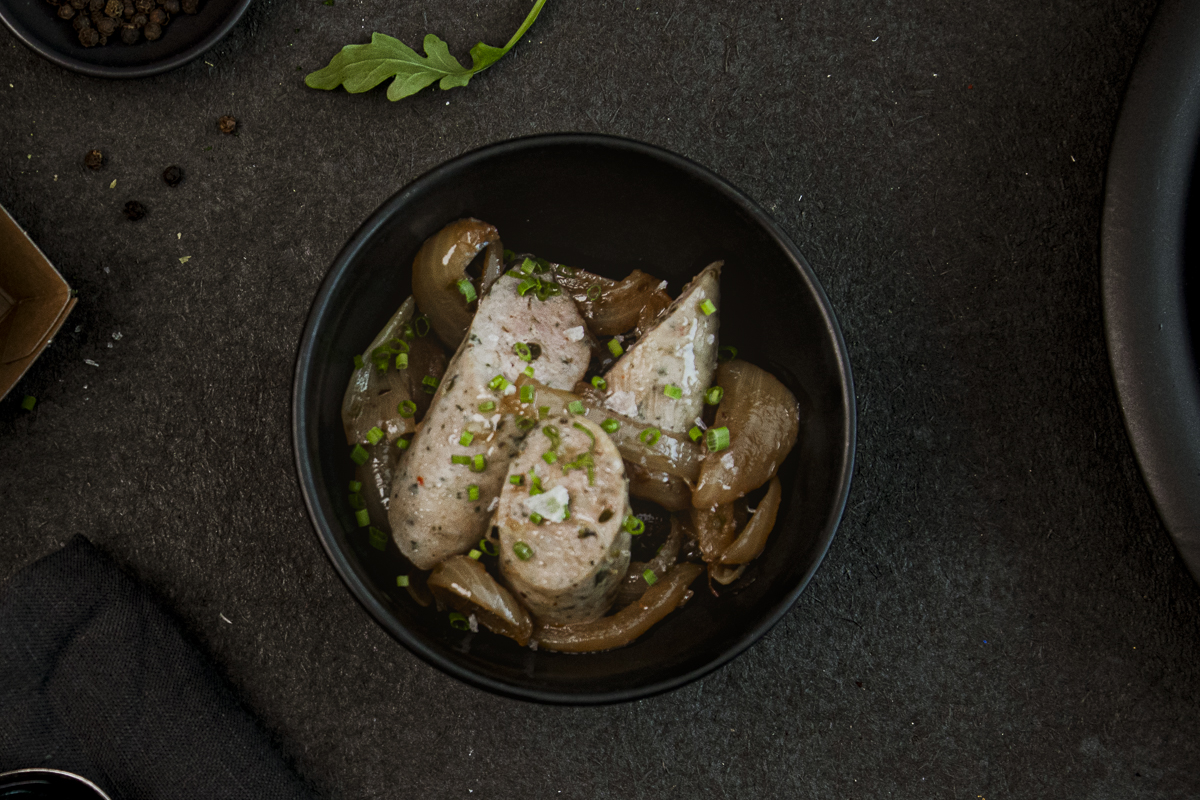 Salsiccia plse med karamellisert lk (melk) - varm
