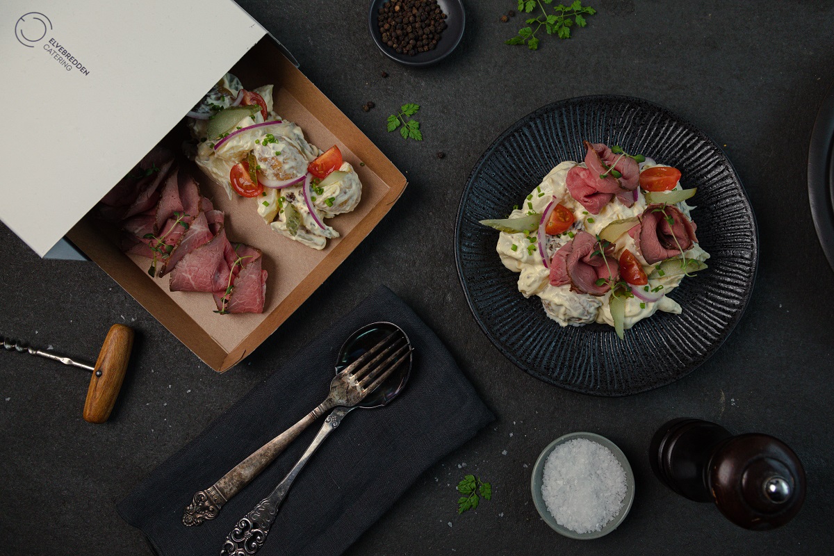 Roastbiff med potetsalat