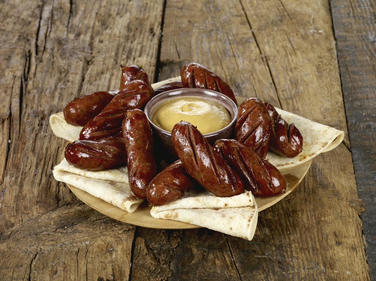 Salsiccia med chilimarmelade og koriander - varm