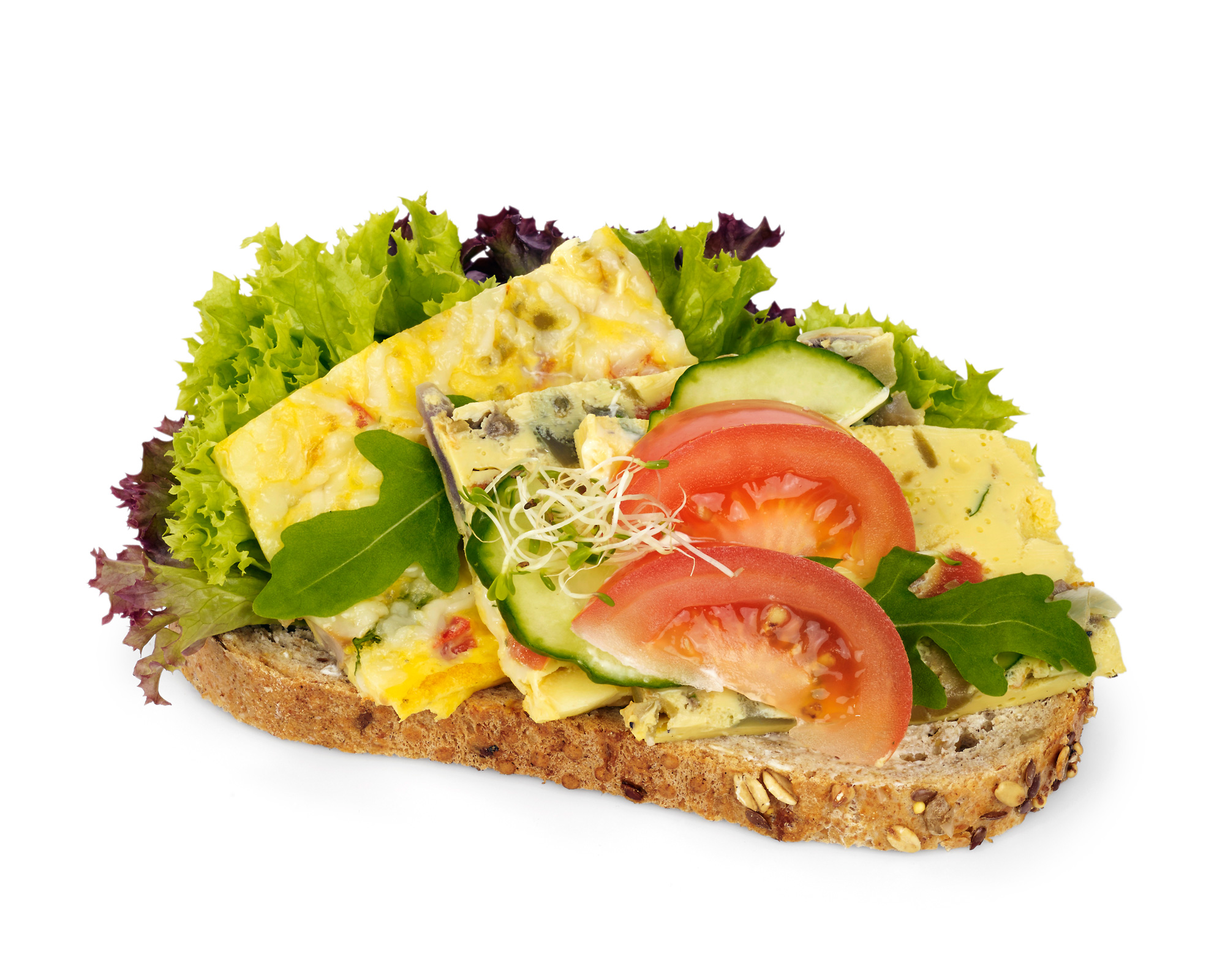 Smrbrd, Vegetaromelett
